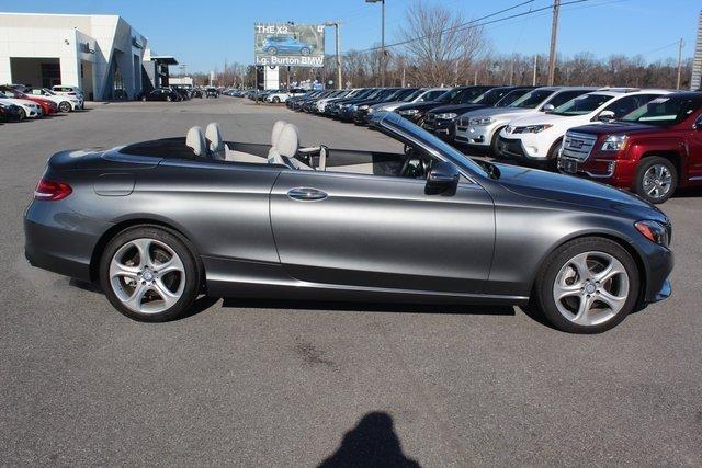 used 2017 mercedes-benz c 300 4matic cabriolet milford, de 19963 for sale in milford, delaware