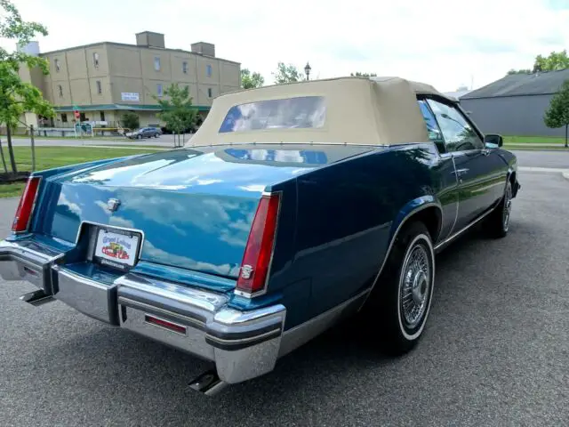 1981 cadillac eldorado custom cabriolet automatic 3-speed fwd v8 6.0l gasoline