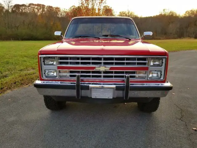 1987 chevrolet silverado k10 4x4