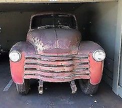 1952 chevrolet 6500 truck, black plates, key and paperwork