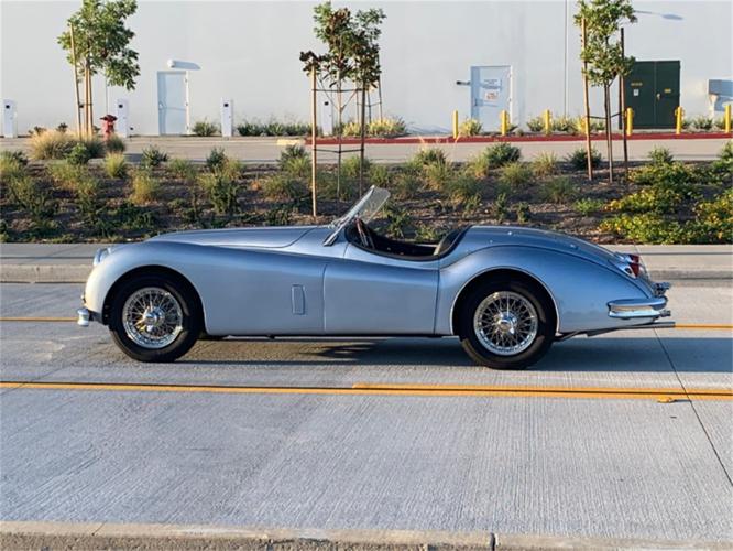1956 jaguar xk140 in fullerton, california