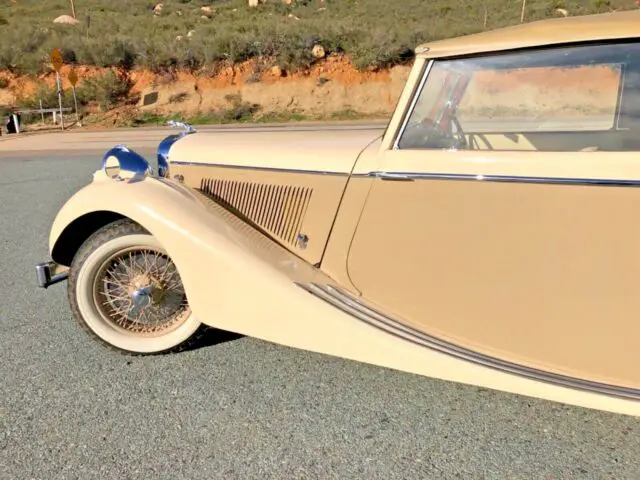 stunning 1948 jaguar mark iv drop head coupe