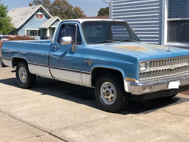 1982 chevy c20 scottsdale diesel