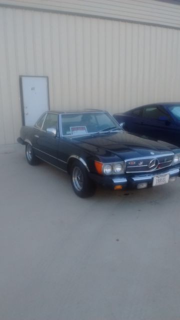 1985 mercedes benz 380 sl hardtop/convertible