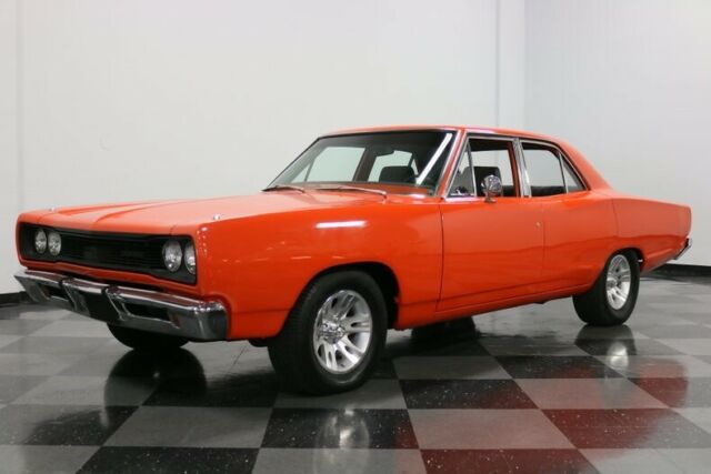 classic vintage mopar muscle car hemi orange 318 v8 auto