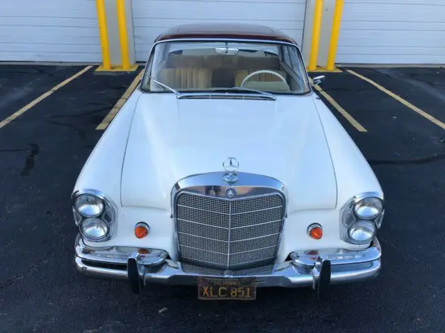 1965 mercedes 220seb 4 speed coupe fully loaded