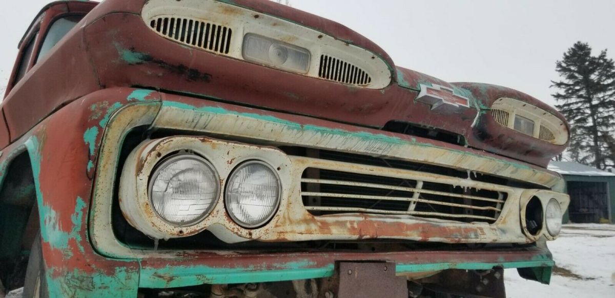 1960 chevy apache 10 stepside shortbox