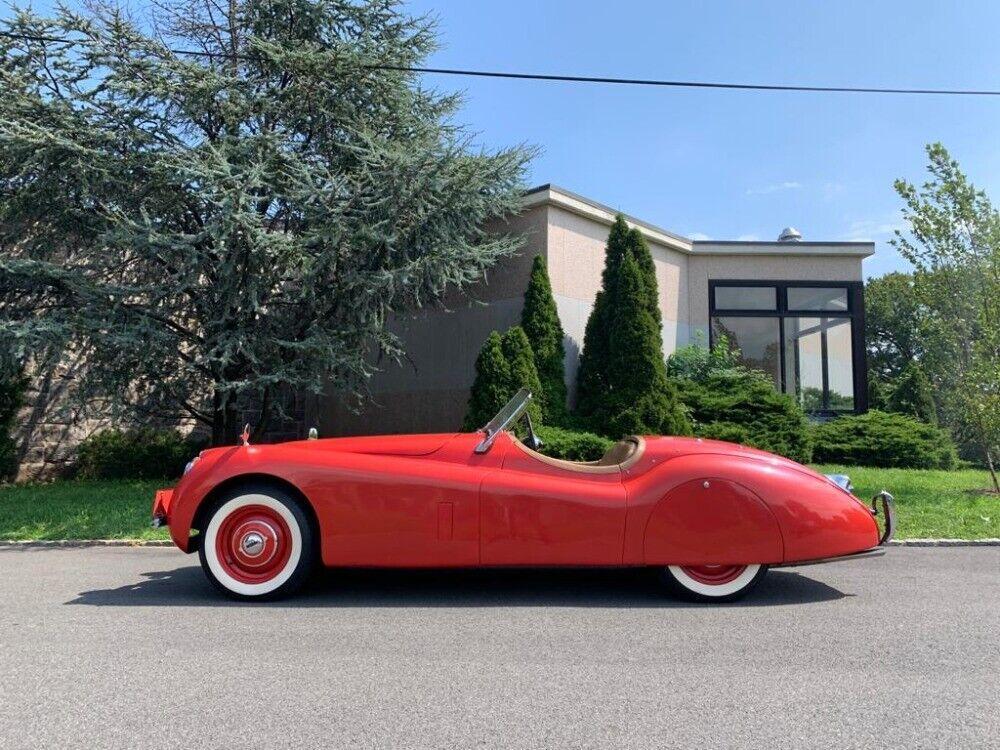 1954 jaguar xk clean underside and solid