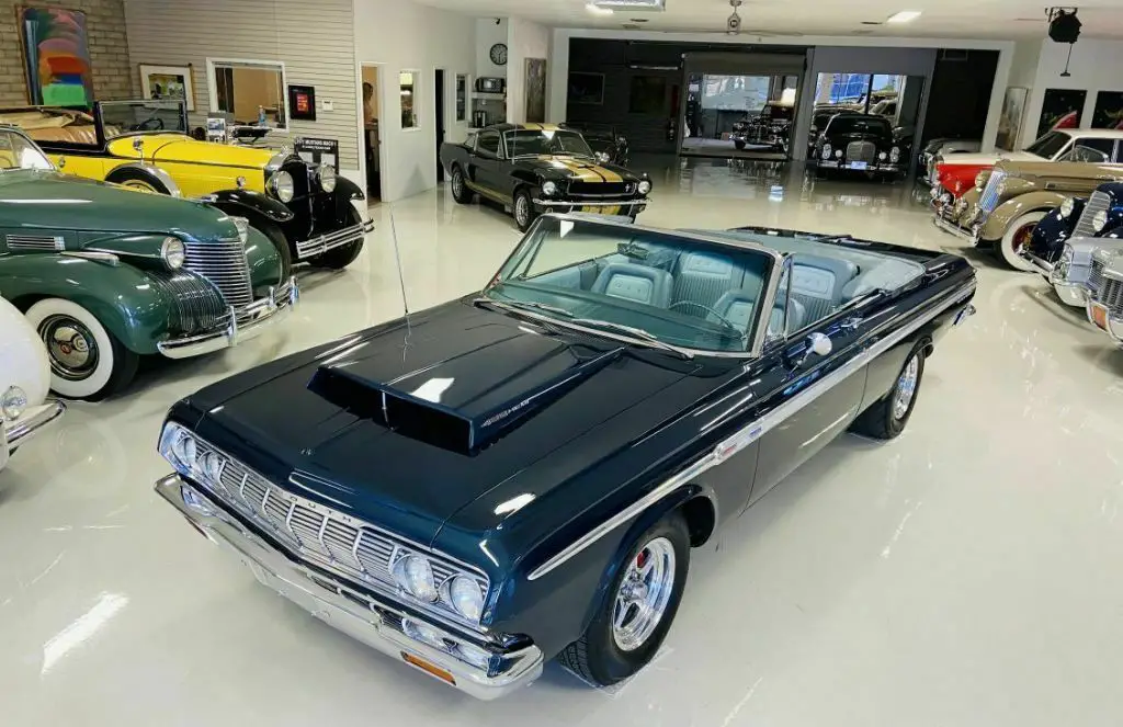 1964 plymouth sport fury 45800 miles blue