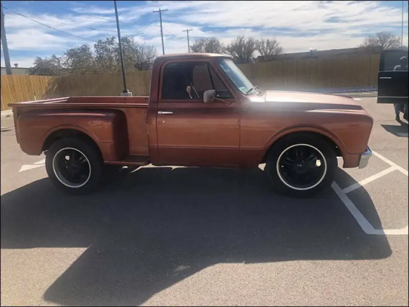1967 chevrolet 150 step side pickup automatic 4-speed rwd v8 5.7l gasoline