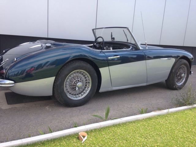 austin healy 3000 hbt7l convertible overdrive 6 cyl 2+2 seats