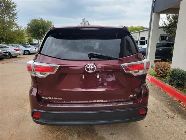 2016 toyota highlander xle