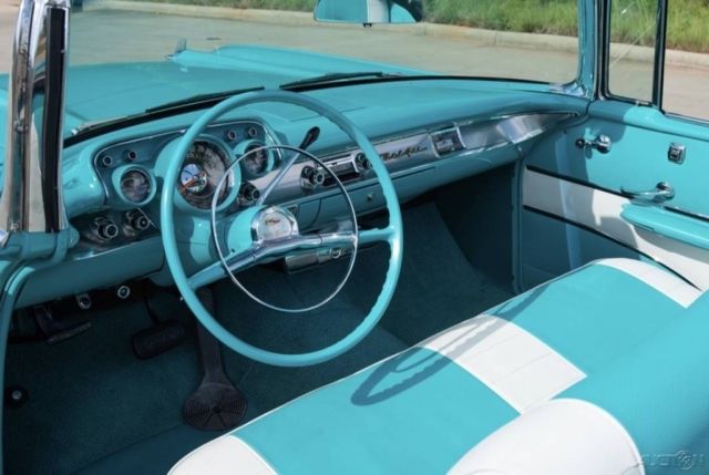1957 chevrolet bel air convertible,283ci super turbo fire v8,powerglide 2-speed