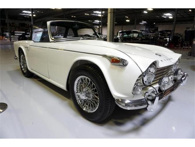 1967 triumph tr4a in solon, ohio