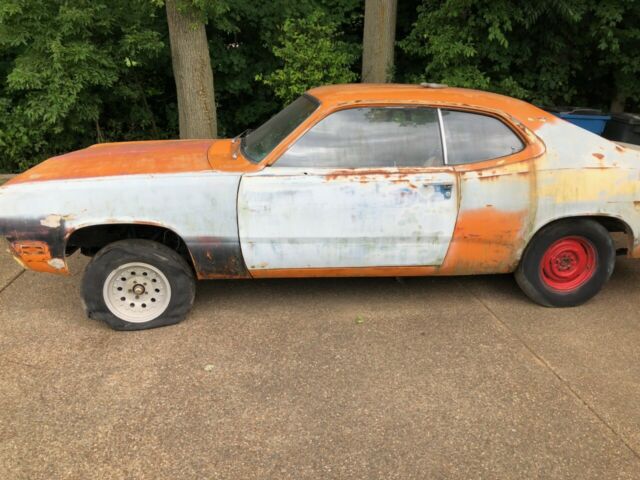 1971 duster solid restoration project roller with lots of extra parts