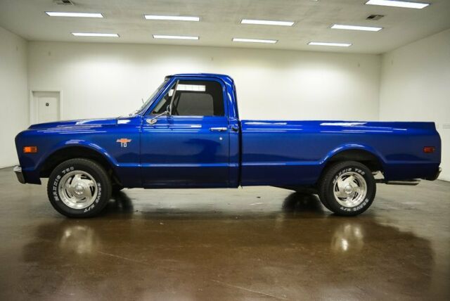 1968 chevrolet c-10 27772 miles blue pickup truck 350ci v8 3 speed manual