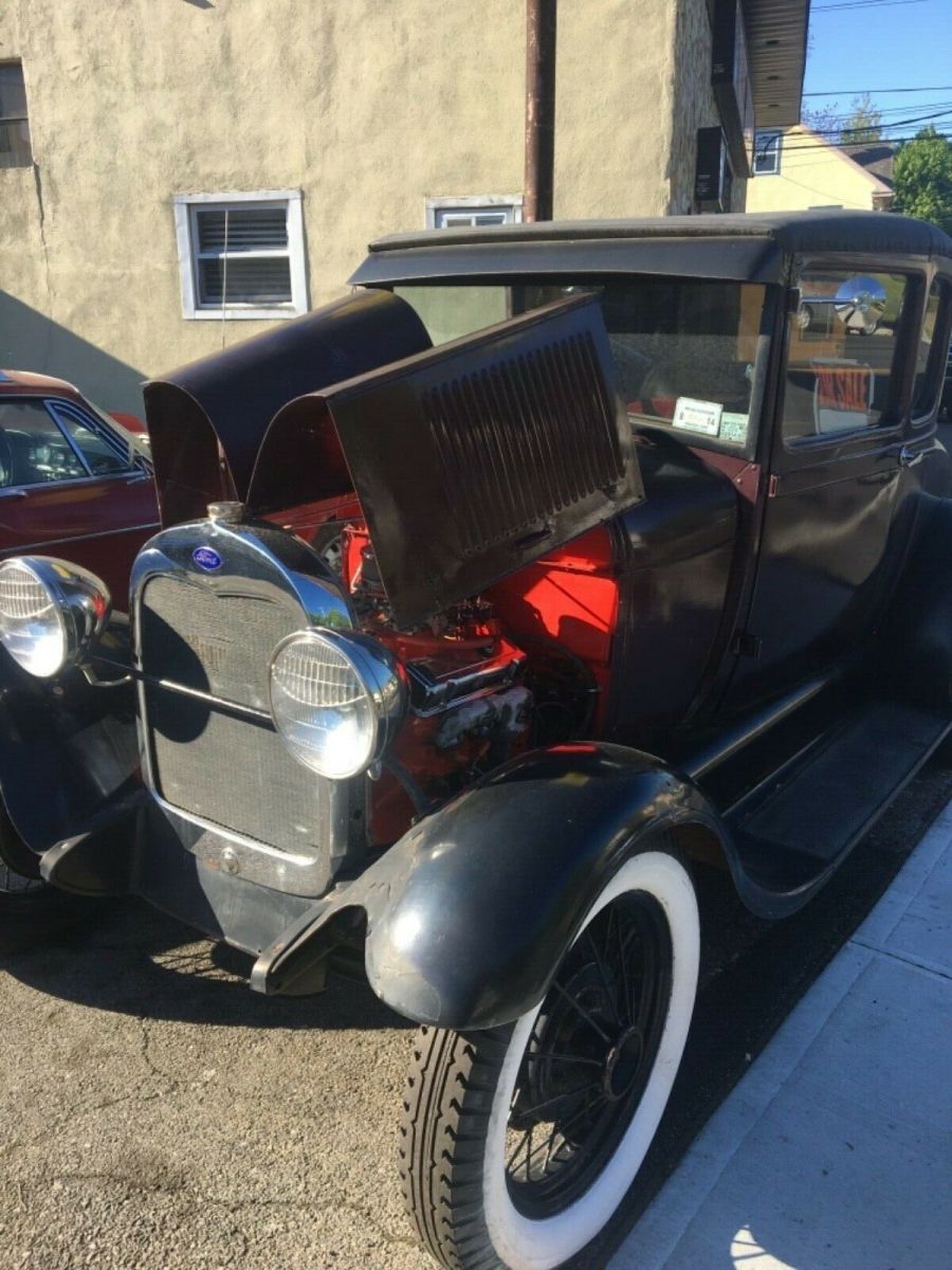 1928 ford model a 5 window coupe all steel
