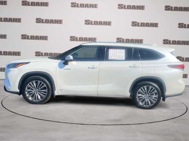 2021 toyota highlander hybrid platinum