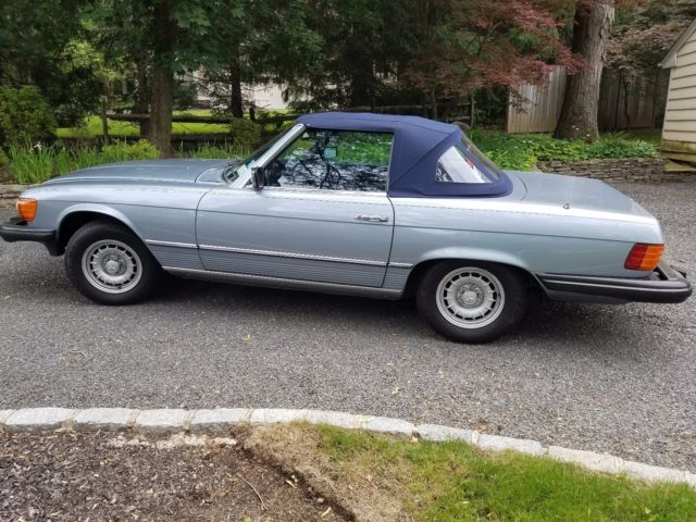 1983 mercedes 380 sl convertible coupe