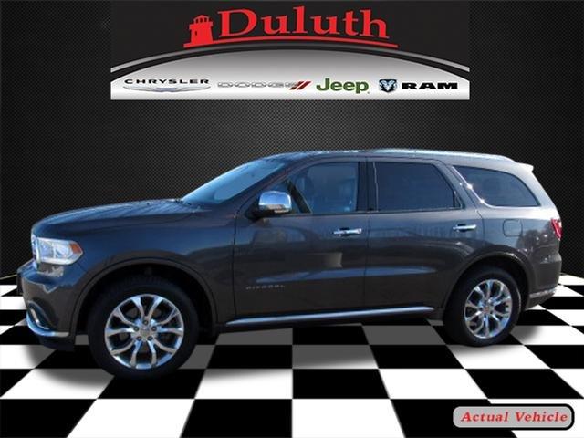 certified 2016 dodge durango awd citadel duluth, mn 55811 for sale in duluth, minnesota