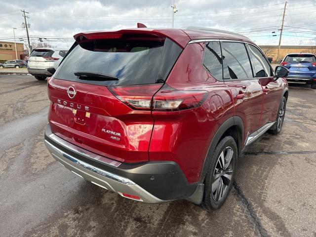 2023 nissan rogue platinum