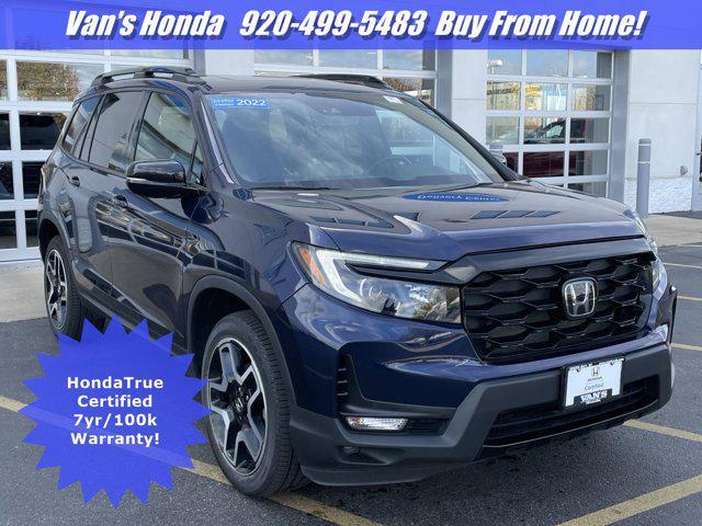 2022 honda passport awd elite