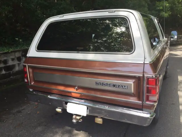 1984 dodge ramcharger prospector