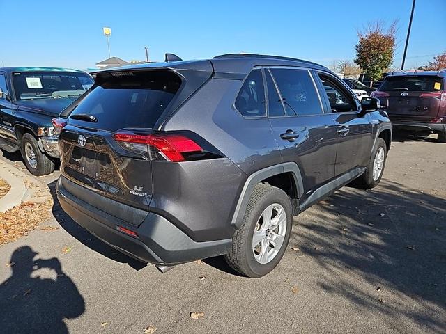 2019 toyota rav4 hybrid le