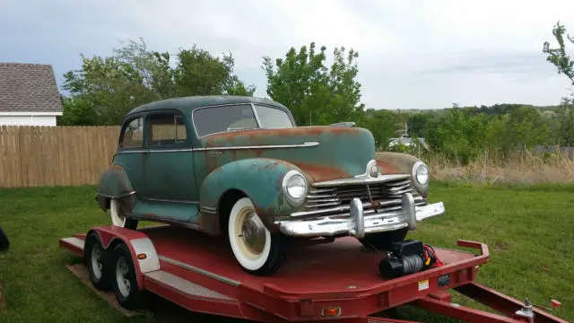 1947hudson super six 2 door 38,000orginal miles