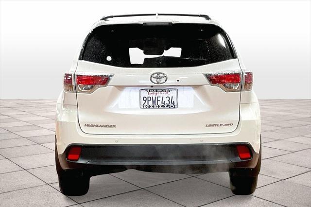 2016 toyota highlander limited