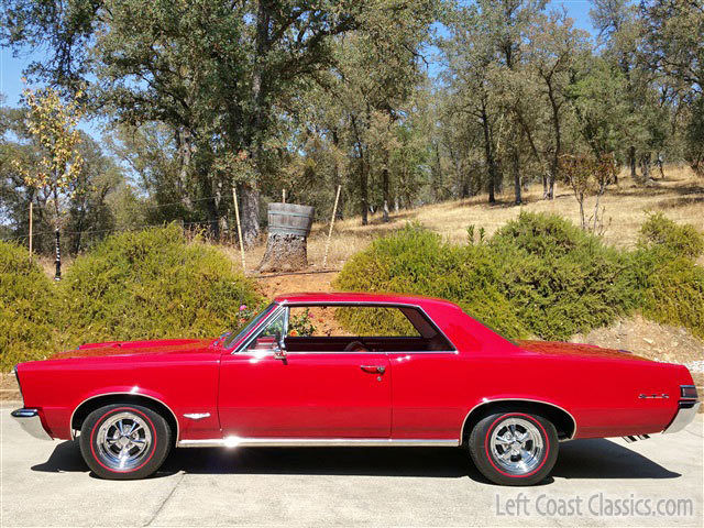 1965 pontiac gto 389/4-speed, tri-carb, phs, frame-off restored california car