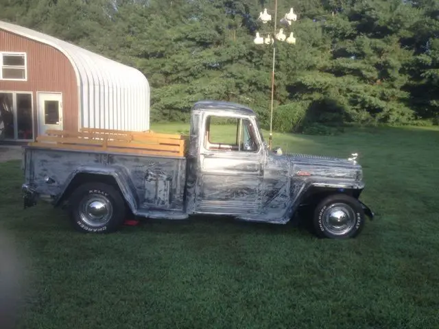 1948 willys overland pick-up truck, frame-off restored and modified