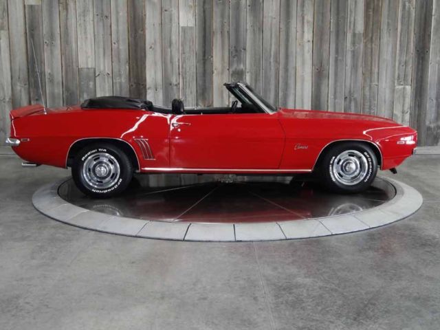 1969 chevrolet camaro red 8 cyl automatic