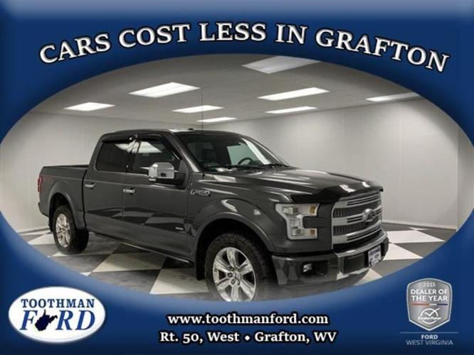 2015 ford f-150 platinum 4x4 platinum 4dr supercrew 5.5 ft. sb for sale in grafton, west virginia