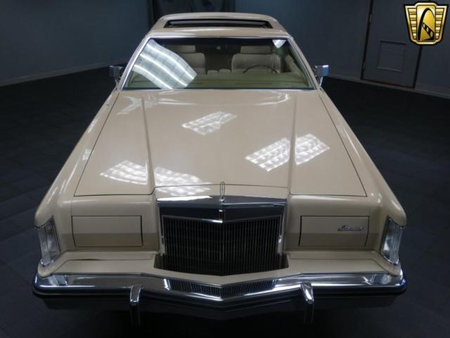 1978 lincoln continental mark v 40458 miles beige coupe 460 cid v8 3 speed autom