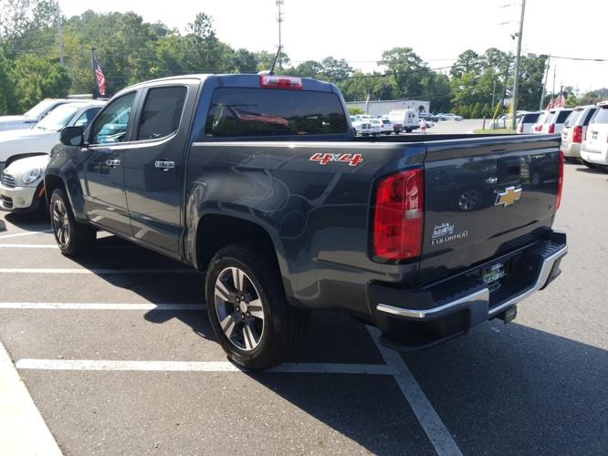 used 2015 chevrolet colorado 4x4 crew cab lt greenville, nc 27858 for sale in greenville, north carolina