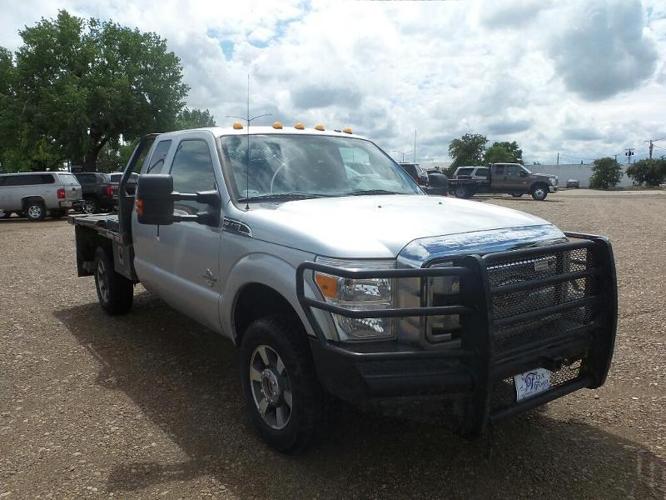 2011 ford f-350 super duty lariat 4x4 lariat 4dr supercab 6.8 ft. sb srw pickup for sale in wolf point, montana