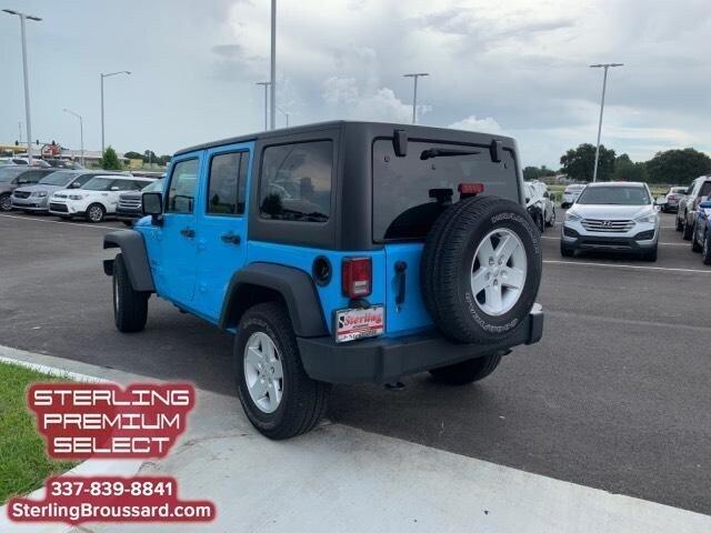 used 2018 jeep wrangler jk 4wd unlimited sport broussard, la 70518 for sale in broussard, louisiana