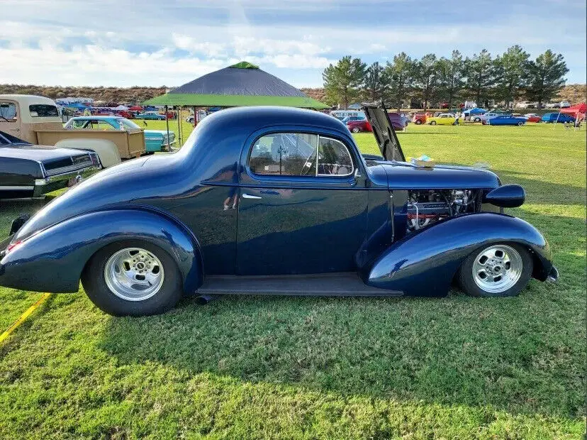 1936 pontiac 3 window 502ci turbo v8 3 speed automatic rwd coupe