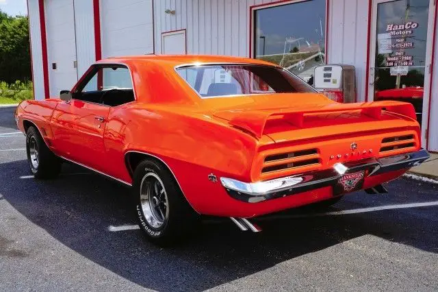 1969 pontiac firebird, code 72 carousel red with 12,528 miles available now!