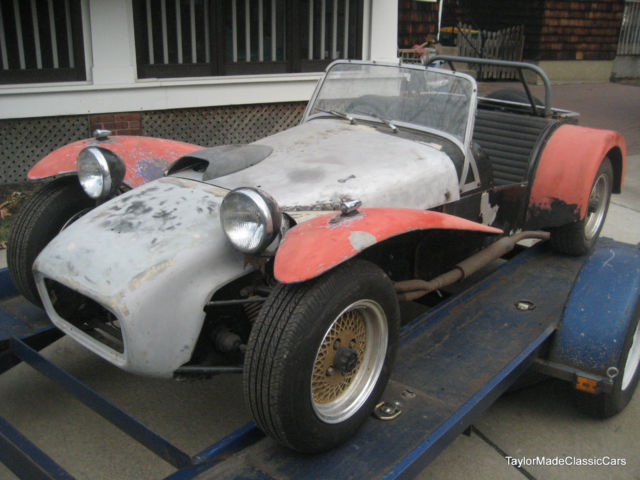 1969 lotus seven s3 complete project genuine not a clone