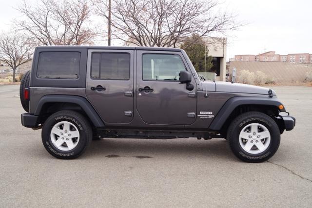 used 2018 jeep wrangler jk 4wd unlimited sport santa fe, nm 87507 for sale in santa fe, new mexico