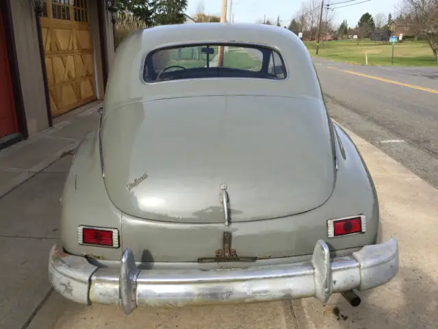 packard clipper touring sedan 1946 - straigh eight very solid !! trailer find
