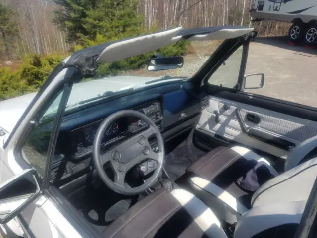 1983 volkswagen rabbit convertible , wolfsburg edition. asking $6250