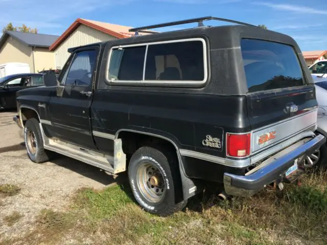 rare 1987 gmc jimmy sierra classic 4wd square body 86,000 original miles no rust