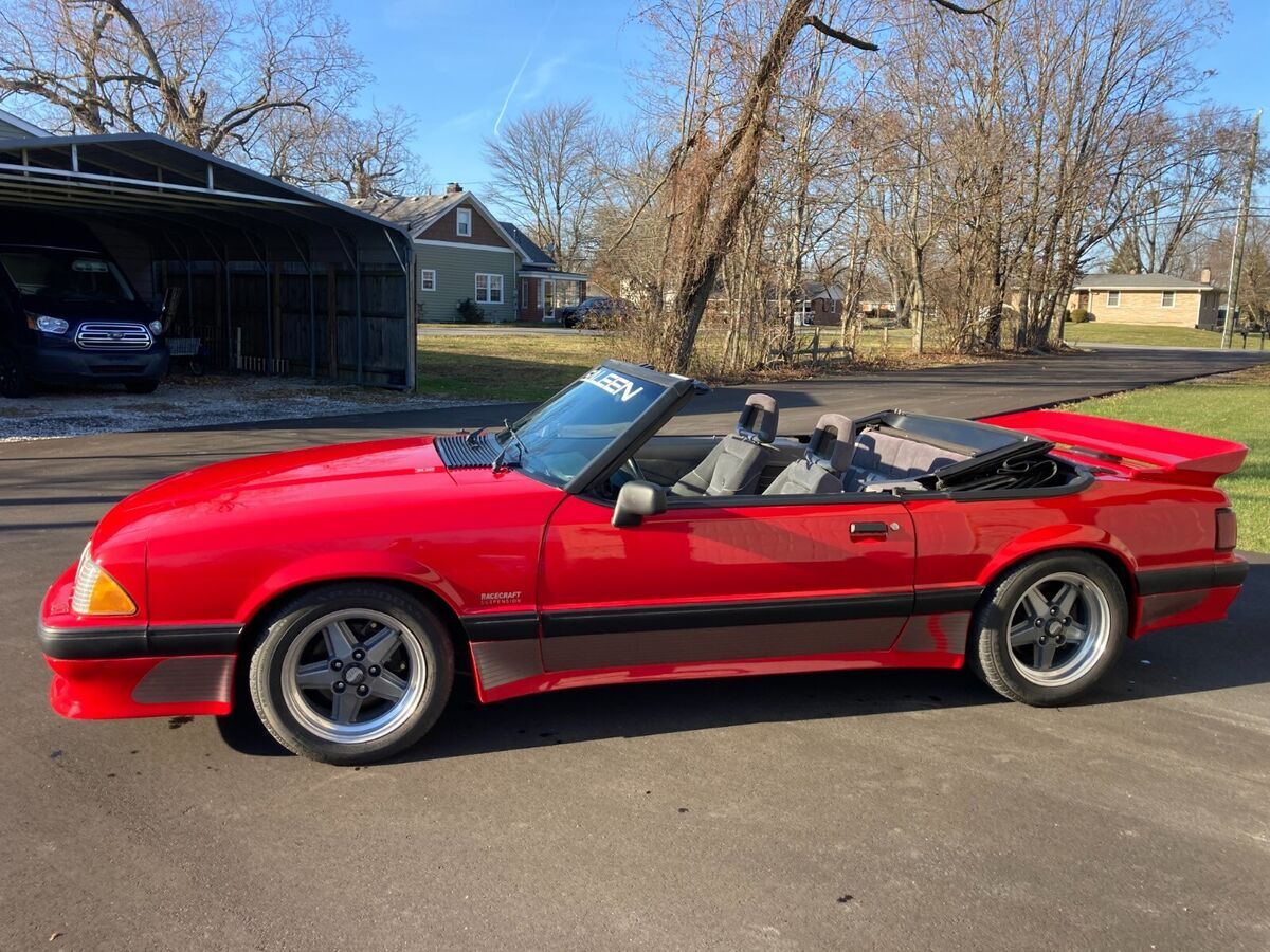 1990 foxbody mustang saleen convertible