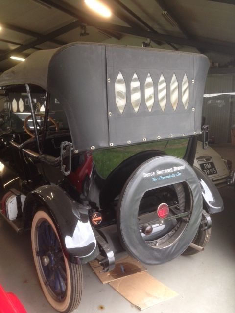 dodge brothers open tourer from 1917 all original paint and leather 100 years