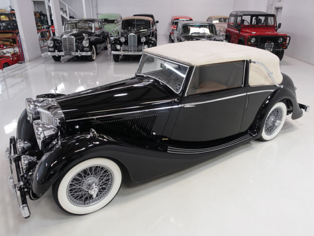 1948 jaguar 3 1/2 litre mark iv drophead coupe | numbers matching