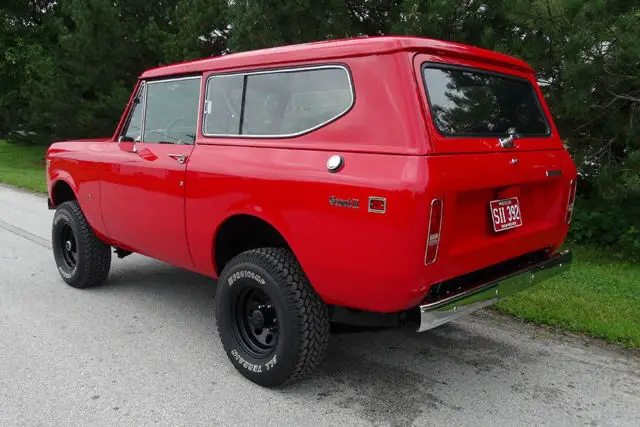1980 international scout ii - body off frame restoration, no expense spared