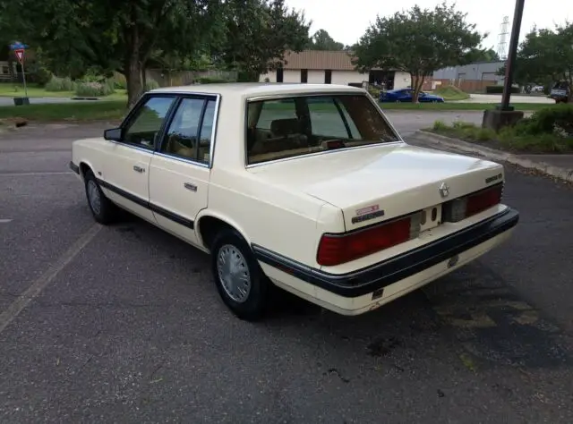 1987 plymouth reliant k-car, 41k miles, garage kept